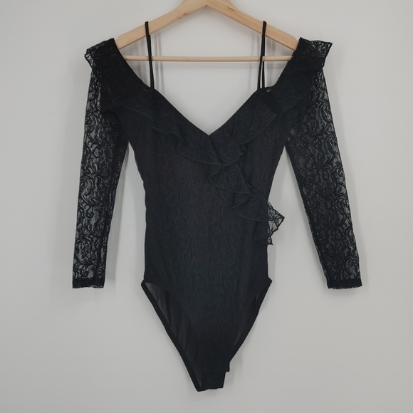 Topshop Tops - Topshop | lace bodysuit
